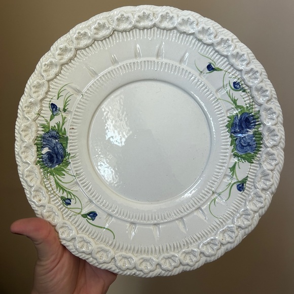 Vintage Italian Hand Painted MCM Soup Tureen Set With Plate Lid & Ladle - Picture 7 of 16